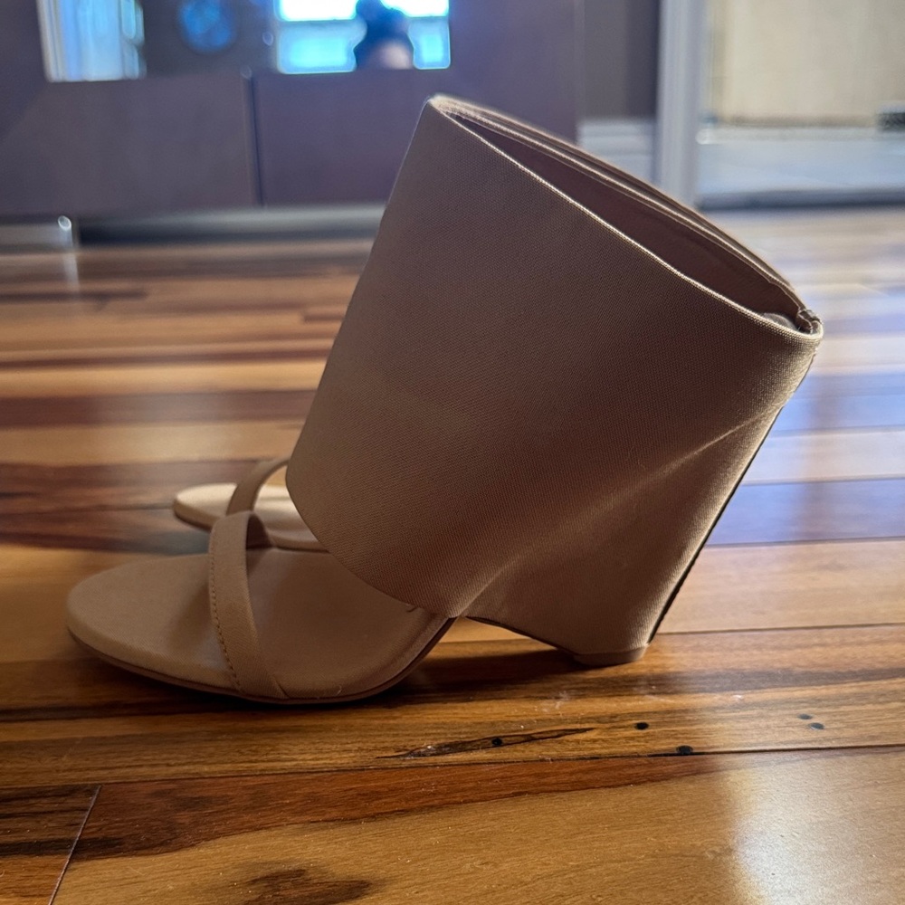 Jeffrey Campbell Tan Mules
